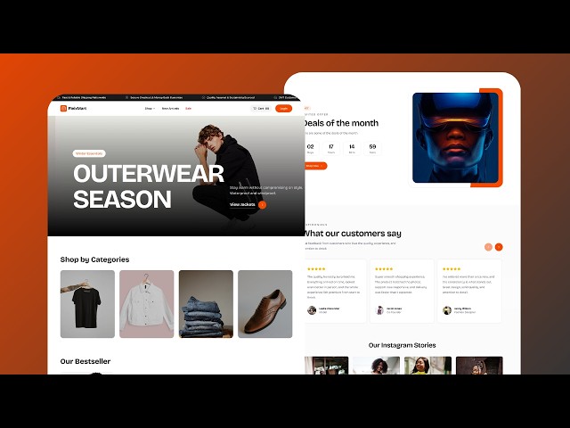 My E-Commerce Template Is Live – Here's Everything Inside