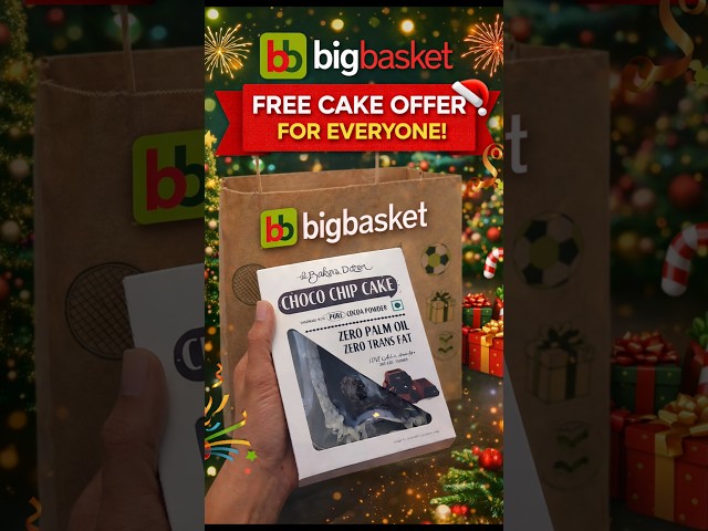 Bigbasket ₹100 FREE CAKE 🎂 | Bigbasket Cake offer Not Working 100% Working Solution  #bigbasket
