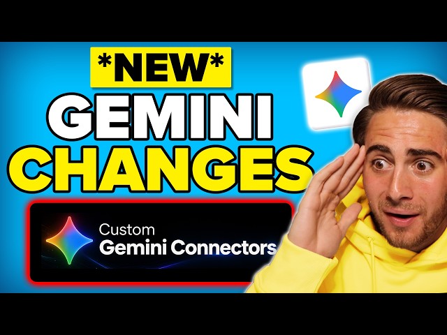 Google Gemini’s New Updates are CRAZY! (New MCP Connectors & 3.6 Models)