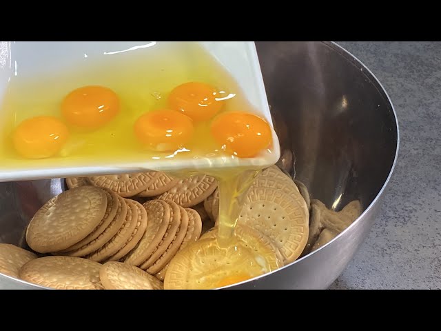 Añadi huevos a las galletas y el resultado sorprendio