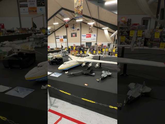 LEGO Antonov An 225 at Skaerbaek #fanweekend 2025 #lego #exhibition
