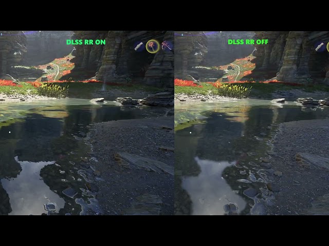 Avatar DLSS Ray Reconstruction ON vs OFF (latest update)