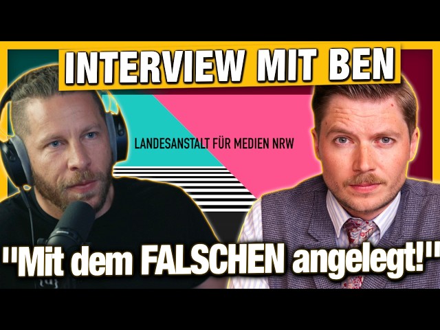 Ben Interviewed: State Media Authority NRW vs. Podcaster - "They Messed With the Wrong Person"