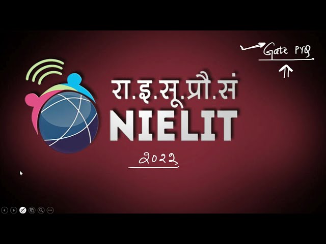 NIELIT 2022 April Scientist B Computer Science Solutions Final Part 4