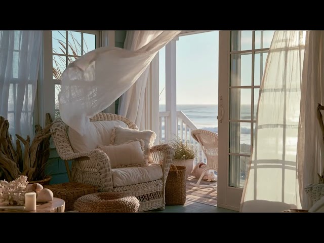 Coastal Grandma Aesthetic ☀️🌊 | Peaceful Lofi Beats for a Chill Day by the Sea