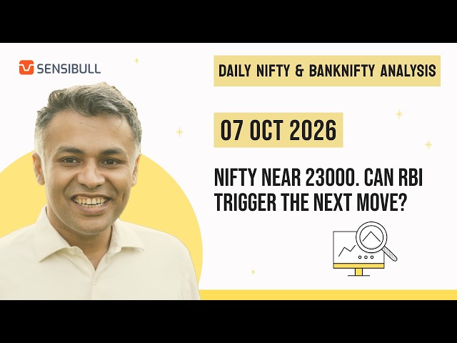 NIFTY & BANK NIFTY Analysis for Tomorrow | Stock Market Outlook | 07 October 2026, Wednesday