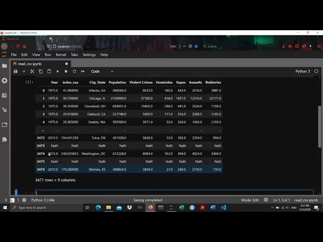 Learn to import a CSV File in Jupyter Notebook with Pandas in 1 minute!