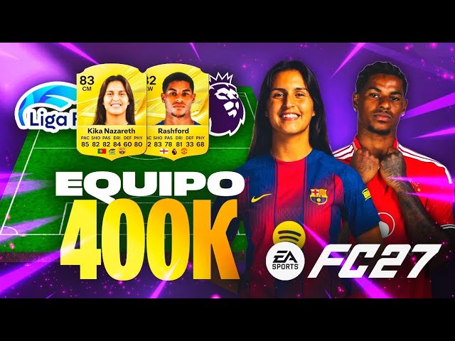 I PUT RASHFORD AND KIKA IN A 400K TEAM FOR RIVALS !!
