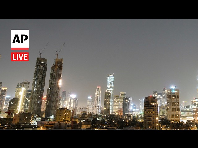LIVE: Tel Aviv and Jerusalem skyline as Iran war continues