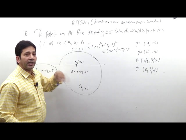 BITSAT Previous Year Question Paper Solution -4
