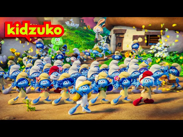 🎉 The Smurfs Know How To Party! 🥳 | Smurfs: The Lost Village | Best Bits! | @Kidzuko