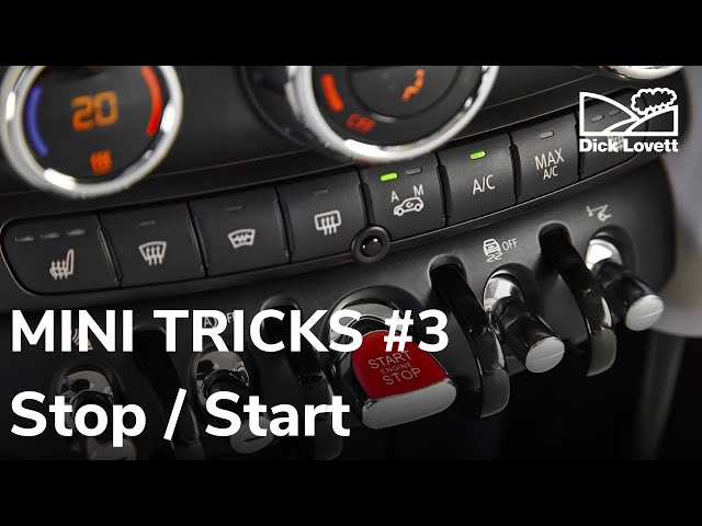 MINI TRICKS #3 - Ensuring your MINIs Start / Stop is Functional | Dick Lovett