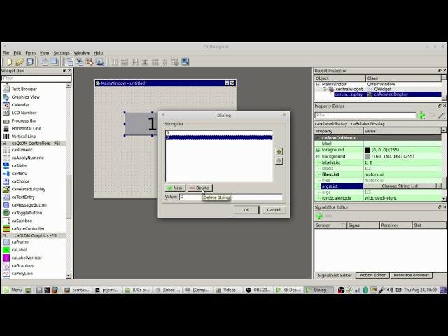 create an EPICS motor button for caQtDM