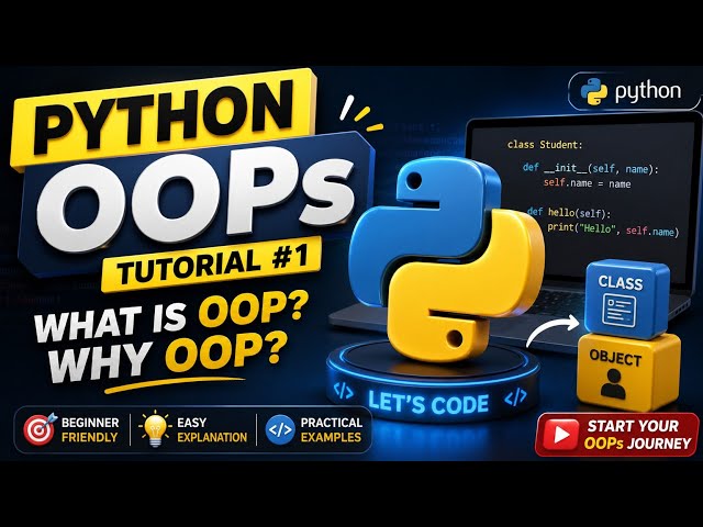 Learn Python OOP from Scratch | Episode 1 | Hindi