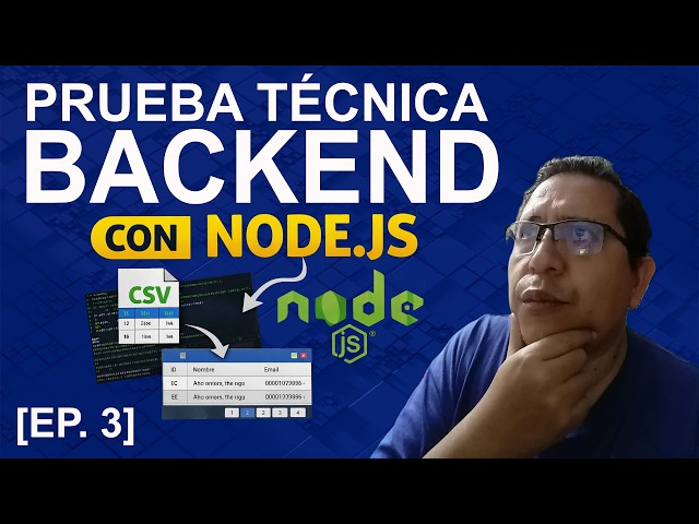 Real Project with Node.js #3 — Uploading CSV files to the server