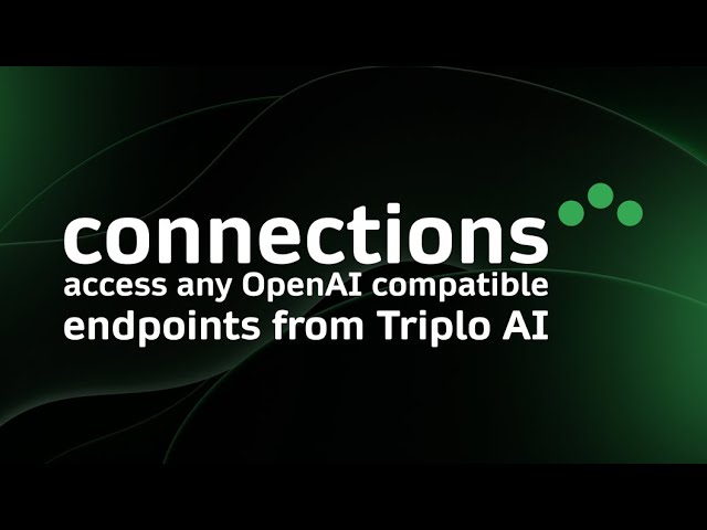 🚀 Unlock UNLIMITED AI Models in Triplo AI with Custom Connections!