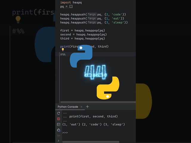 #python tip 44 - priority queues