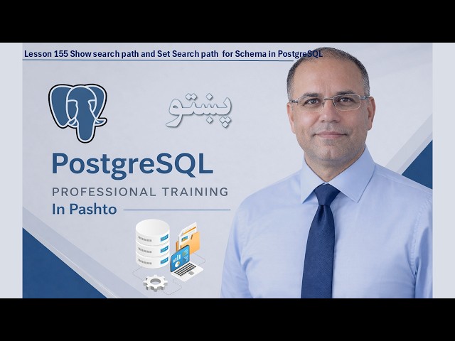 Lesson 155: Show search path and Set Search path  for Schema in PostgreSQL