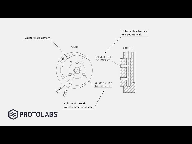 Technical Drawing Tutorial - Prepare a Perfect Mechanical Drawing for Machinists