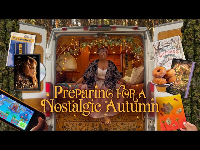 Preparing for Fall 📚🍁 Autumn Starter Pack, Cozy YouTubers to Watch, and Nostalgia 📀🍿