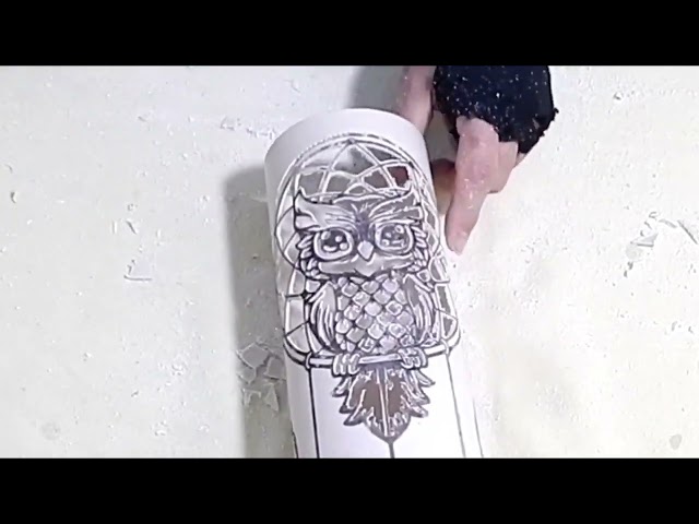 Learn How to Make a Mystic Owl PVC Lamp
