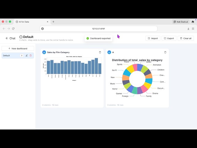 Second Preview-Mac App for AI Powered Data Visualization-(Embedded llama-Server)