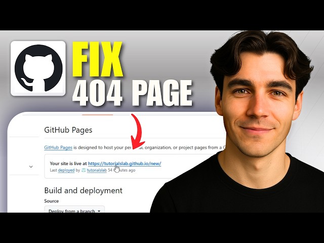 How To Fix 404 Page Not Found Error On GitHub (Tutorial 2026)
