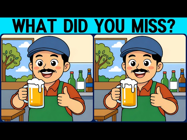 [Spot the Difference Brain Training] Use your sharp eyes and smart brain to solve this puzzle!