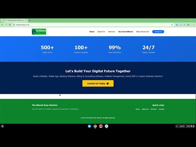 The Bharat Easy Solution Official Website | Complete Tour | All Projects & Services Explained 2026