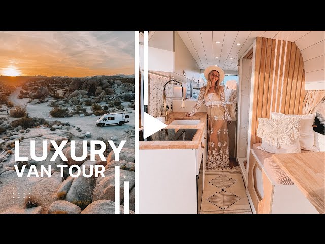 The best VAN design ever! LUXURY Promaster conversion.
