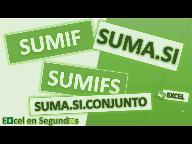 How to Use SUMIF Functions - SUMIFS in Excel Easy and Simple