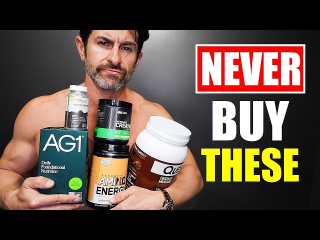 7 Supplements That are a Total WASTE of Money (IMO)