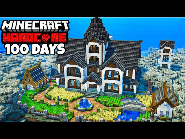 I Survived 100 Days Pale Oak Garden In Hardcore Minecraft