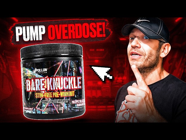 Best Pumps Ever?? ⛽ Bare Knuckle V6 Pre Workout Review [Apollon]