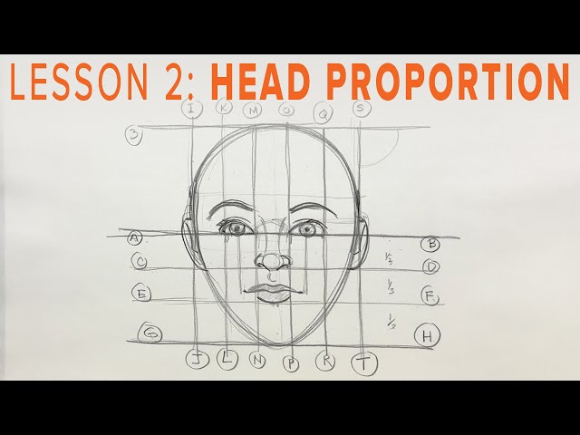 Learn to Draw Anatomy - Head Proportions