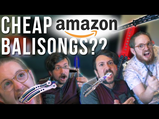 Cheap Knives From AMAZON?? - Balisong Unboxing