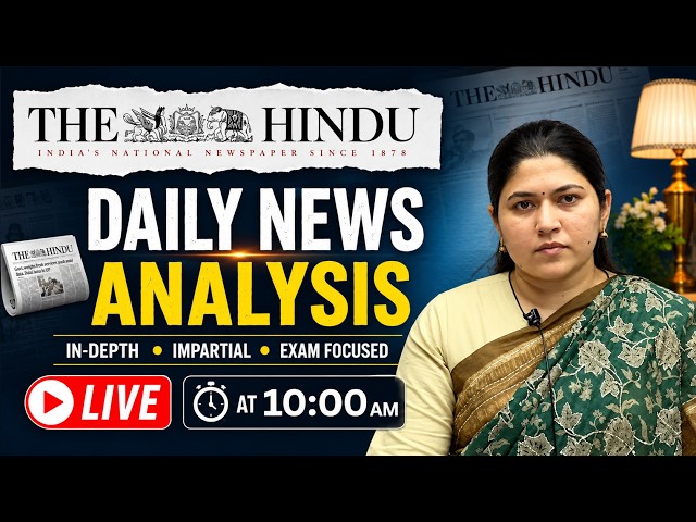 24 SEPTEMBER 2026 | The Hindu Newspaper Analysis | Daily Current Affairs | By Nikita Ma'am