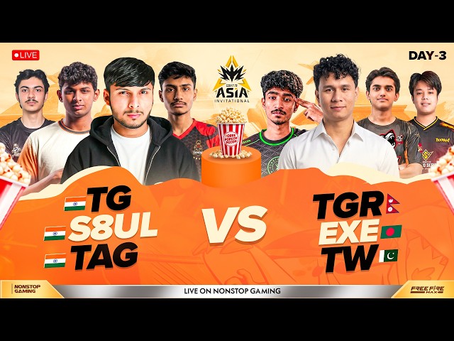 FFMAI SUMMER PLAY-INS DAY-3 WATCH PARTY 🇮🇳 🔥 || TEAM INDIA 🇮🇳 vs NEP BD PAK #iqoo15r #nonstopgaming