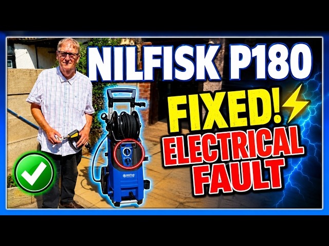 Nilfisk P180 Won't Power On? Electrical Fault Fixed!