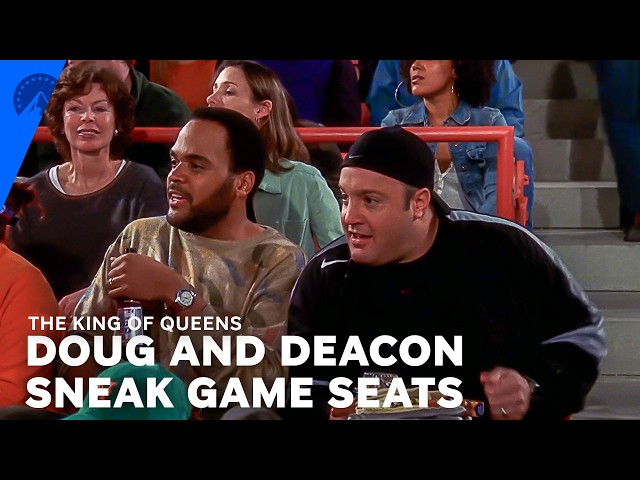 The King of Queens | Doug and Deacon Sneak Better Seats at Baseball Game (S7, E20) | Paramount+