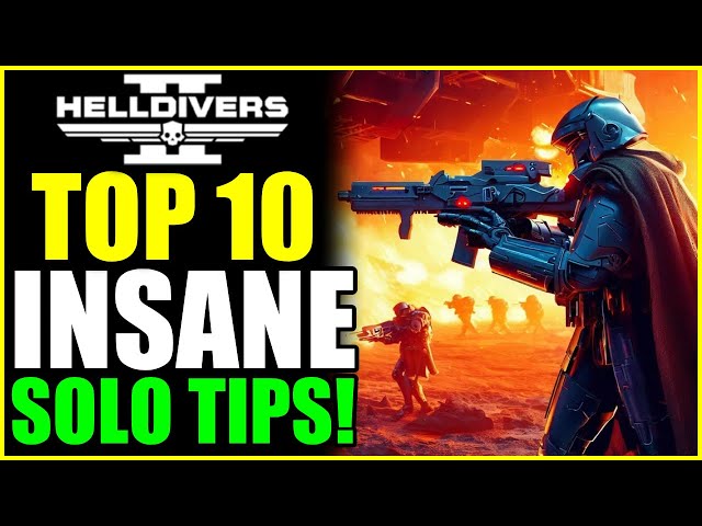 10 INSANE Solo Tips I Wish I Knew Sooner in Helldivers 2