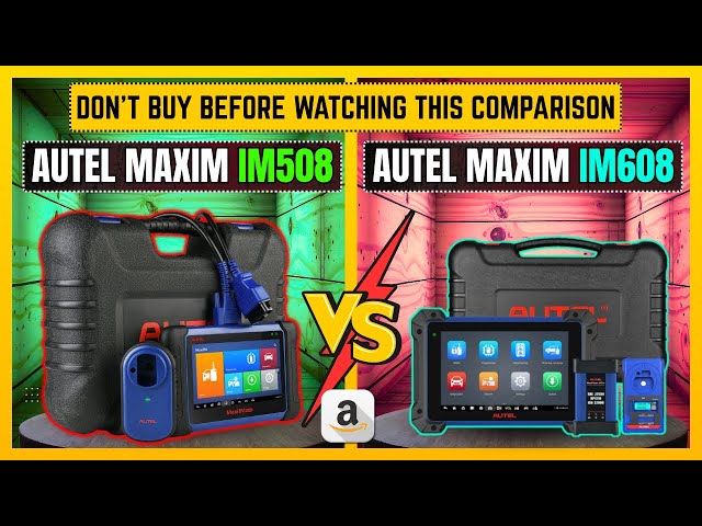 Autel IM508 vs Autel IM608 – Don’t Buy Before Watching This Comparison!