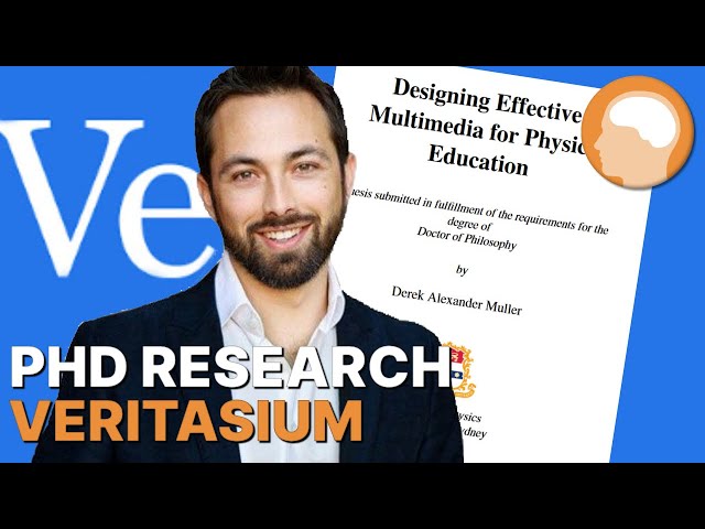 Veritasium: Multimedia education PhD