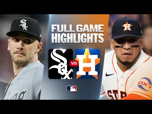 WHITE SOX vs. ASTROS: Official Full Game Highlights (September 1) | 2026 MLB Season