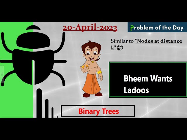 Solving GFG POTD: Bheem Wants Ladoos | Clear and Concise | C++ | JAVA | PYTHON