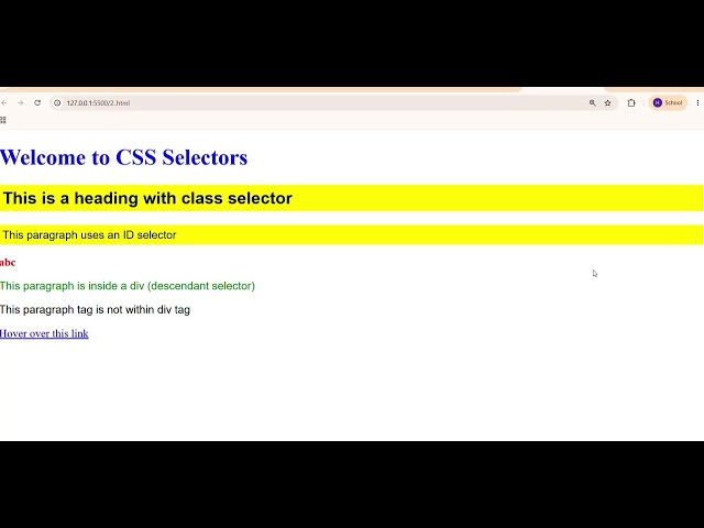 CSS Selectors Explained | Types of Selectors in CSS with Examples