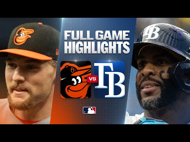 ORIOLES vs. RAYS: Official Full Game Highlights (August 17) | 2026 MLB Season