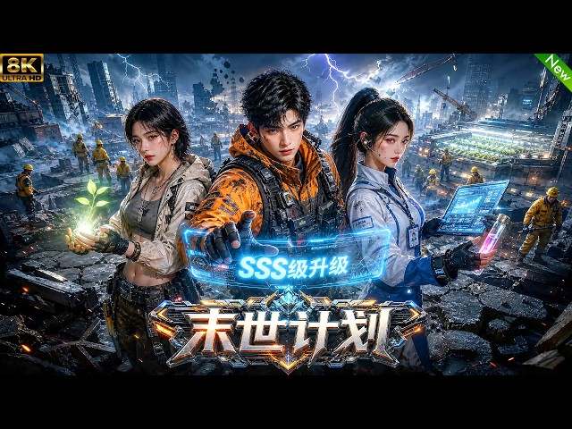 全新末世生存动漫！🗞🗞全球进入末世，激活系统，我在资源匮乏的末世打造最强基地！剧情超燃！ #动漫 #anime