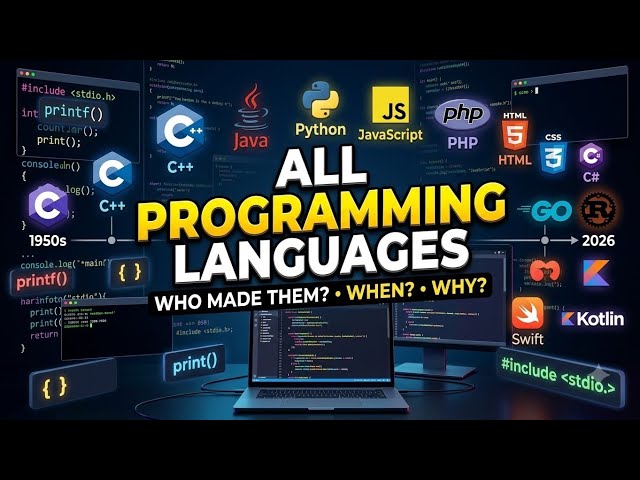 The Ultimate Guide to Modern Programming Languages: From C to AI "Vibe Coding" @akhilesh.developer