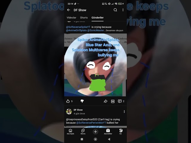 DF Show has to stop lying the splatubers!